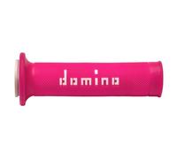 Puños racing domino 126mm negro/gris a01041c5240 para moto repuestos accesorios