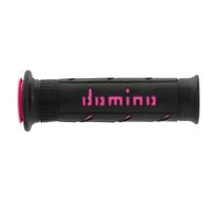 Puños Dominó A250 Moto Scooter Conducir Negro Fucsia On Road Racing Perforado