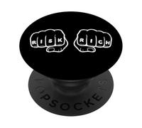 Puños Ricos en Riesgo motivacionales para Comerciantes y emprendedores PopSockets PopGrip Adhesivo
