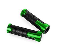 Puños Universales Antideslizantes Para Manillar De Motocicleta Para Yamaha YBR125 05-14/YBR250 YBR 125/250 De 7/8" (22 Mm)(Green)