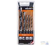Punta Alpen Para Madera Holz Tm 8 Serie Pz 8 Estuche Mm 3-4-5-6-7-8-9-10