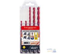 Punta Alpen Profi Multicut Sds Plus Serie Pz 5 Estuche Mm 5-6X110 / 6-8-10X160