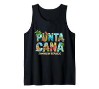 Punta Cana City Name Travel Souvenir - Regalo turístico Camiseta sin Mangas