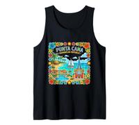 Punta Cana Dominican Travel Souvenir Landmark Regalo turístico Camiseta sin Mangas