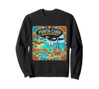 Punta Cana Dominican Travel Souvenir Landmark Regalo turístico Sudadera