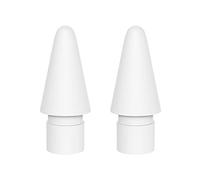 Punta compatible con puntas Apple Pencil de 1ª y 2ª generación y iPad Pro iPencil blanco (paquete de 2)