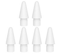 Punta compatible con puntas de lápiz Apple de 1ª y 2ª generación y iPad Pro iPencil blanco (paquete de 6)