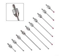 Punta de acero micrómetro sonda e indicador de rosca varilla de extensión con rosca M1 4 para indicador de dial Uso en herramientas de computación y medición (M2.5*D3*L20)