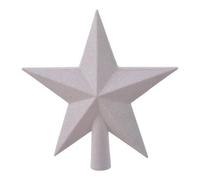 Punta De Árbol De Navidad Amicasa 9029546 Estrella Glitter