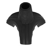 Punta de Bastón - Diseño de Trípode Almohadilla de Pie de Repuesto de Goma Antideslizante para Bastones - Estable de Tres Puntos, Soporte Autónomo para Bastón - Accesorio Universal de 3 Patas para Bas