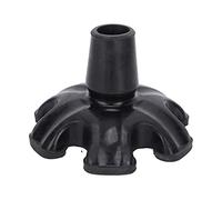 Punta de Bastón para Caminar, Almohadilla de Repuesto de Goma de 6 Pilares para Bastones de Caminata Protectores de Punta de Bastón de Trekking Duraderos, Protector de Bastón de Senderismo Protector D