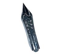 Punta de bolígrafo con punta de metal para entusiastas de la escritura de guiones de cobre profesional, punta elástica para pluma estilográfica, punta de metal intercambiable