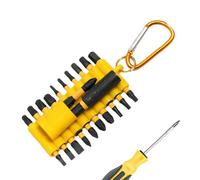 Punta de destornillador - 22 piezas para trabajos manuales, punta para tornillos ranurados, para reparación electrónica de autoconstrucción, bricolaje mantenimiento en casa