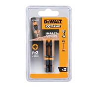 Punta de destornillador de torsión DeWALT Pz2 (2 piezas) DT70531T