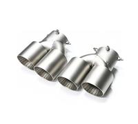 Punta De Escape De Alto Rendimiento Para BMW G42 M240i 2019+ Boquilla De Tubo De Escape De 3,66 Pulgadas Punta Escape Cuádruple Tubo Cola Coche(Matte SS)