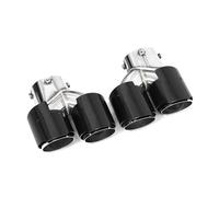 Punta De Escape De Alto Rendimiento Para BMW G42 M240i 2019+ Boquilla De Tubo De Escape De 3,66 Pulgadas Punta Escape Cuádruple Tubo Cola Coche(Carbon Fiber A)