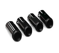 Punta De Escape De Coche De 4 Piezas Para Macan 3.0T 2019 2020 2021+ Boquilla De Repuesto Para De Escape Tubo de Escape(Black B)