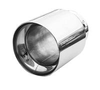 Punta de escape del coche Tubo extremo de ajuste Silenciador deportivo Acero inoxidable Cromo