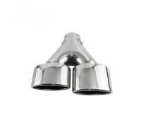 Punta de escape doble for automóvil de acero inoxidable de 2,5'' UL 1 pieza, silenciador for automóvil, punta ovalada for vehículo(EJ30215a-L)