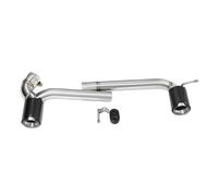 Punta De Escape Doble Para F30, F31, 320i Y 318i Con Estilo Para M-Sport. Fabricada En Acero Inoxidable 304.(Carbon Fiber C 318i)