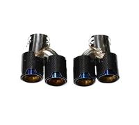 Punta de Escape para BMW G20 G21 M340i G42 M440i G22 M240i MPE 2019 2020 Punta de Escape Sistema de Escape Tubo de Escape de Fibra de Carbono Punta de Escape Tubo de Escape (Fibra de Carbono B)