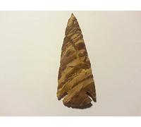 Punta de flecha entre 2 - 11 cm de ágata (réplica del tiempo de la piedra) (de 9 a 10 cm).