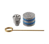 Punta de orificio de acero inoxidable de 1,1 mm y máquina de espuma triple montada para olla de espuma de alta presión, uso de hasta 3000 PSI (5 capas)