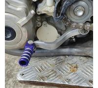 Punta de palanca de cambios CNC para motocicleta Sx Xcf Off-Road, cabezal de palanca de cambios de aleación de aluminio ligero con diseño ergonómico (azul)