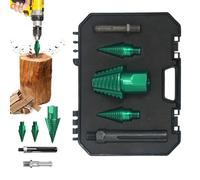 Punta De Para Divisor De Madera - Tornillo Autoperforante Robusto Con Accionamiento Cónico, Cabeza De Tornillo Desmontable Herramienta Para La Eliminación De Cepas De Árboles, Camping, Actividades De