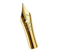 Punta de pluma estilográfica con punta de metal flexible intercambiable para escritura de guiones en placa de cobre Base gótica Escritura a mano en inglés Reemplazo de punta de pluma estilográfica
