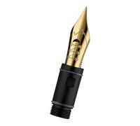 Punta de pluma estilográfica elástica profesional, punta de metal intercambiable, punta de pluma para práctica de escritura a mano en inglés, bocetos, reemplazo de fuente flexible, metal
