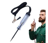 Punta de prueba | probador eléctrico | comprobador de voltaje automotriz herramienta de diagnóstico para barcos, remolques, camiones, motocicletas, hogar, enchufe de uso diario, prueba de puesta a