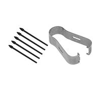 Punta de Repuesto para Lápiz Táctil, Punta Suave sin Arañazos, 5 Piezas con Pinzas para S7, S6 Note 20 (Black)