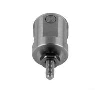 Punta de rodillo indicador de esfera, punta de cabeza de medición de acero inoxidable con rosca M2.5 y diámetro de rodillo de 10 mm para medidores digitales electrónicos y esfera