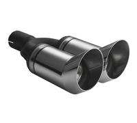 Ulter Sport N2 - 13dtm Escape Finisher - doble redondo DTM Carrera ø80 mm - Longitud 260 mm - instalación - > 50 mm - inox