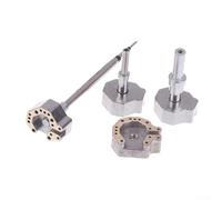 Punta de soldador de palanca de mando para control de juegos para instalación de desmontaje de mango con base hexagonal de estrella para un posicionamiento preciso y reducción del deslizamiento (A)