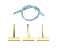 Punta de soldadura 3 piezas T punta con tira de prensa caliente para pantalla LCD flexible reparación de cables 30 W/40 W/60 W, soldador