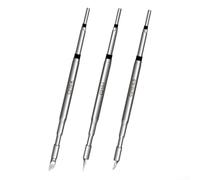 Punta de soldadura de acero inoxidable para estación de soldadura LEFAVOR C210 diseñada para un tiempo de calentamiento de 1 segundo y térmico preciso (D)