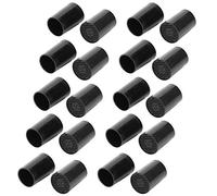 Punta de Tacón Alto, Tapas de Reparación de Talón, 10 Pares de Tapas de Punta de Tacón Alto, Kits de Repuesto de Reparación de Zapatos de Poliuretano CPU Negros (Diámetro