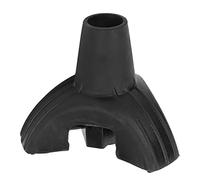 Punta del bastón para caminar, bastones para caminar Almohadillas para trípode Silicona suave para evitar resbalones, caídas, bastones para caminar, almohadilla para pies de 22 mm