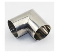 Punta Escape 1 Pieza Codo De Ángulo De 90 Grados Tubería Junta Codo Soldada Acero Inoxidable 304 19mm 25mm 32mm51mm 63mm-114mm Tubo Silenciador(OD 25mm x1.5mm)