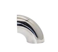 Punta Escape Codo Universal Acero Inoxidable 90 Grados, Accesorio Tubería Soldadura Sanitaria, Silenciador Tubo Escape Tubo Soldado Tamaño Múltiple Tubo Silenciador(O.D 38MM-1.2MM)