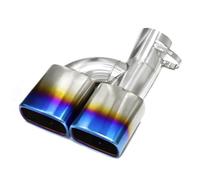 Punta Escape Esquire Acero Inoxidable Con Silenciador Cuadrado 63 Mm Para Toyota Para Noah-Voxy-80 Series(BLUE)