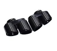 Punta Escape Para BMW Para X5 Para X6 Para X7 Silenciador Mejorado Con Boquilla De Cuatro Salidas Cabezal Escape Fibra Carbono(Lavender)