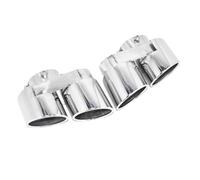 Punta Escape Para BMW Para X5 Para X6 Para X7 Silenciador Mejorado Con Boquilla De Cuatro Salidas Cabezal Escape Fibra Carbono(Army green)