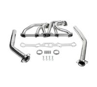 Punta Escape Para FORD Para MERCURY L6 144/170/200/250 CID Colector De Escape Con Cabezal De Acero Inoxidable Tubo Silenciador