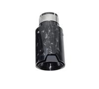Punta Escape Punta De Escape De Fibra De Carbono Para BMW, Modificación Del Tubo De Escape, Cabezal De Escape De Acero Inoxidable Negro Tubo Cola Coche(C 1 PCS)