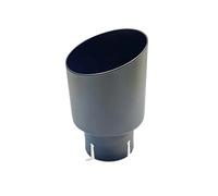 Punta Escape Punta de silenciador universal de acero inoxidable de 89 mm y 101 mm para coche Extremo de Escape(67mm-114mm)