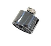 Punta Escape Tubo de escape de acero inoxidable para autopartes, diámetro 63 mm, salida 66 mm, 165 mm Extremo de Escape(Left 51mm-165mm)