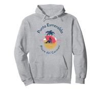 Punta Esmeralda Playa del Carmen Sudadera con Capucha